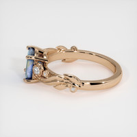 1.56 Ct. Sapphire Ring, 14K Rose Gold 4