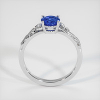 0.91 Ct. Sapphire Ring, 14K White Gold 3