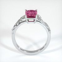 2.08 Ct. Pink Sapphire Ring, 14K White Gold 3
