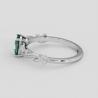 1.57 Ct. Bi Color / Parti Sapphire Ring, 14K White Gold 4