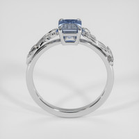 1.16 Ct. Bi Color Sapphire Ring, 14K White Gold 3