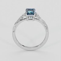 1.42 Ct. Bi Color / Parti Sapphire Ring, 14K White Gold 3