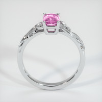 1.08 Ct. Sapphire Ring, 14K White Gold 3