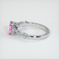 1.08 Ct. Sapphire Ring, 14K White Gold 4