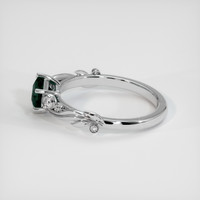 1.08 Ct. Sapphire Ring, 14K White Gold 4