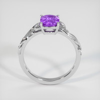 2.54 Ct. Sapphire Ring, 14K White Gold 3