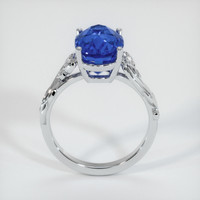 5.54 Ct. Sapphire Ring, 18K White Gold 3