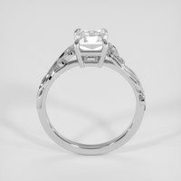 1.07 Ct. White Sapphire Ring, 18K White Gold 3
