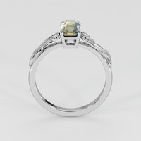 1.34 Ct. Bi Color Sapphire Ring, 18K White Gold 3