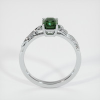 1.40 Ct. Yellowish Green Sapphire Ring, 18K White Gold 3
