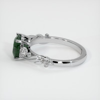 2.56 Ct. Sapphire Ring, 18K White Gold 4