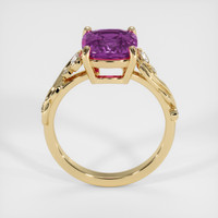 2.74 Ct. Purple Spinel Ring, 10K Yellow Gold 3