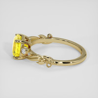 2.11 Ct. Yellow Sapphire Ring, 10K Yellow Gold 4
