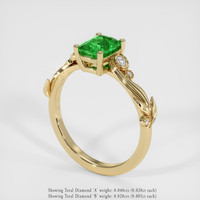 1.04 Ct. Gemstone Ring, 14K Yellow Gold 2