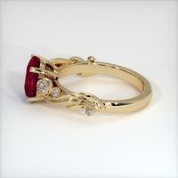 2.52 Ct. Ruby Ring, 14K Yellow Gold 4