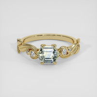 1.36 Ct. Bi Color Sapphire Ring, 14K Yellow Gold 1