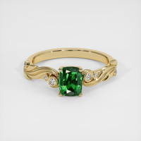 1.06 Ct. Gemstone Ring, 18K Yellow Gold 1