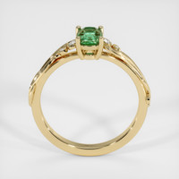 0.75 Ct. Sapphire Ring, 18K Yellow Gold 3