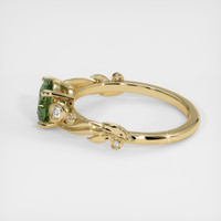 0.99 Ct. Sapphire Ring, 18K Yellow Gold 4