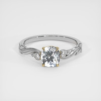 1.18 Ct. Gemstone Ring, 14K Yellow & White 1