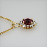 2.86 Ct. Gemstone Pendant, 14K Yellow Gold 3