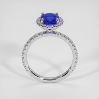 1.99 Ct. Blue Sapphire Ring, Platinum 950 3