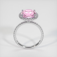 6.64 Ct. Pink Sapphire Ring, Platinum 950 3