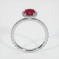 1.11 Ct. Ruby Ring, Platinum 950 3