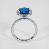 4.62 Ct. Blue Sapphire Ring, Platinum 950 3