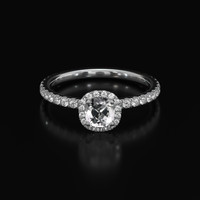 0.51 Ct. Sapphire Ring, Platinum 950 1