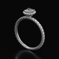 0.51 Ct. Sapphire Ring, Platinum 950 2