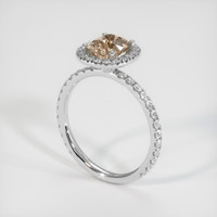 1.59 Ct. Sapphire Ring, Platinum 950 2