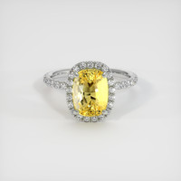 4.38 Ct. Sapphire Ring, Platinum 950 1