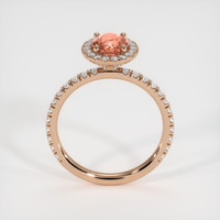1.17 Ct. Sapphire Ring, 14K Rose Gold 3