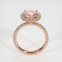2.20 Ct. Sapphire Ring, 14K Rose Gold 3