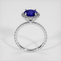 2.09 Ct. Sapphire Ring, 14K White Gold 3