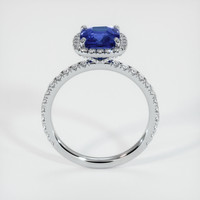 2.46 Ct. Sapphire Ring, 14K White Gold 3