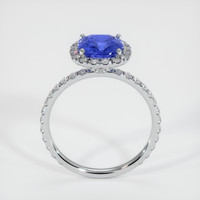 2.21 Ct. Blue Sapphire Ring, 14K White Gold 3