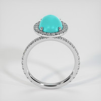 2.75 Ct. Gemstone Ring, 14K White Gold 3