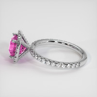 2.26 Ct. Sapphire Ring, 14K White Gold 4