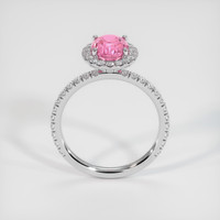 1.74 Ct. Padparadscha Sapphire Ring, 14K White Gold 3