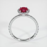 1.11 Ct. Ruby Ring, 14K White Gold 3