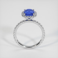 2.41 Ct. Sapphire Ring, 14K White Gold 3
