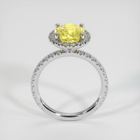 3.06 Ct. Sapphire Ring, 14K White Gold 3