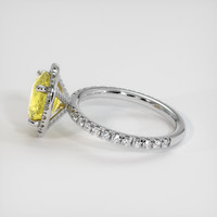 3.06 Ct. Sapphire Ring, 14K White Gold 4