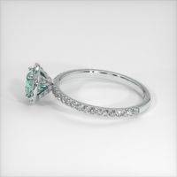 1.19 Ct. Sapphire Ring, 14K White Gold 4