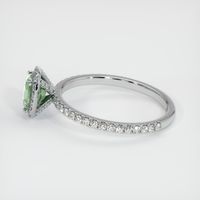 0.89 Ct. Sapphire Ring, 14K White Gold 4