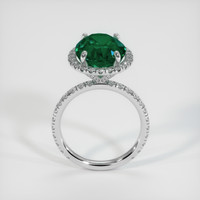 4.54 Ct. Emerald Ring, 18K White Gold 3