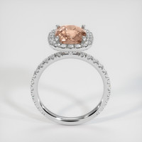 2.20 Ct. Sapphire Ring, 18K White Gold 3
