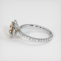 1.59 Ct. Sapphire Ring, 18K White Gold 4